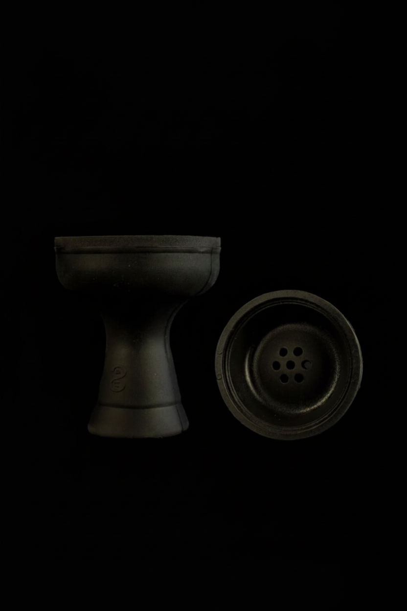 Testa in Silicone per Narghilè -nero