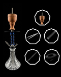 Navi Shisha Narghilè Blu 60cm